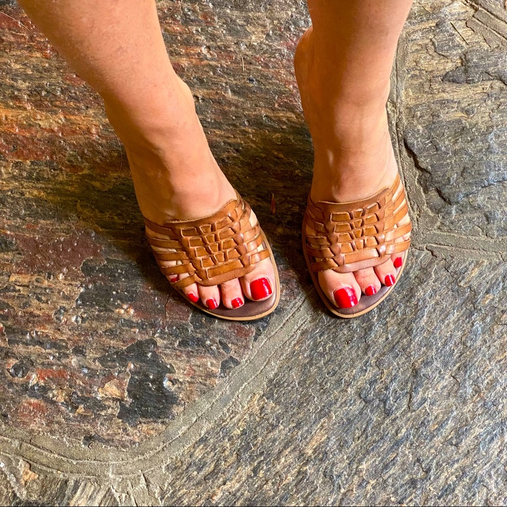 Jessica brand leather sandals